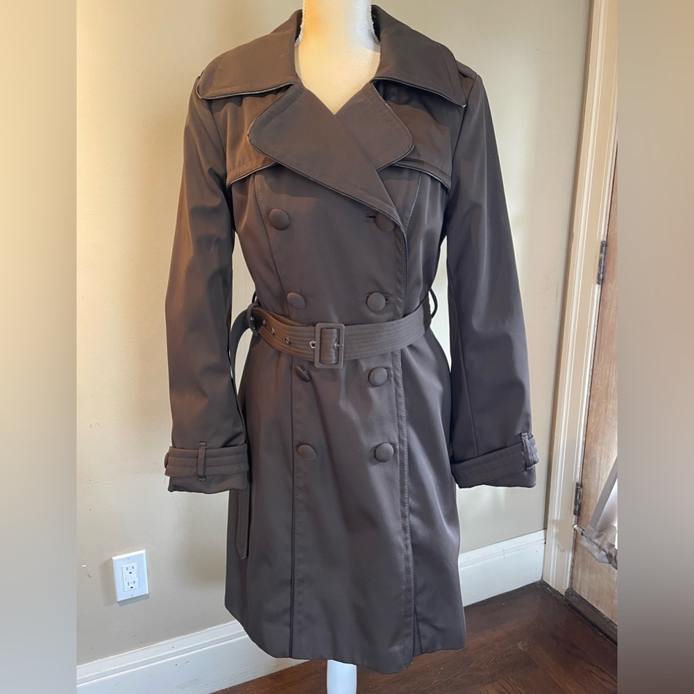 Jones New York Vintage Double Breasted Rain Coat/Trench Coat Size L
